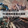 2015至2021年PC游戏热度变化回顾与热门作品分析