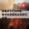 因果关卡210攻略：新手玩家轻松过关技巧分享