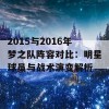 2015与2016年梦之队阵容对比：明星球员与战术演变解析