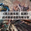 《真三国无双：起源》战术精通成就攻略分享