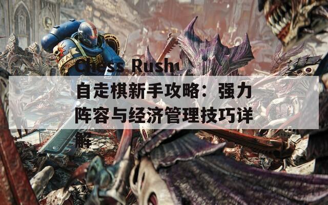 Chess Rush自走棋新手攻略：强力阵容与经济管理技巧详解